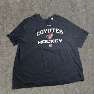 Reebok Coyote Hockey Black T-Shirt